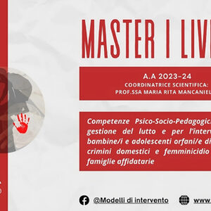 Master I Livello - Competenze Intervento Gestione Lutto - Mancaniello